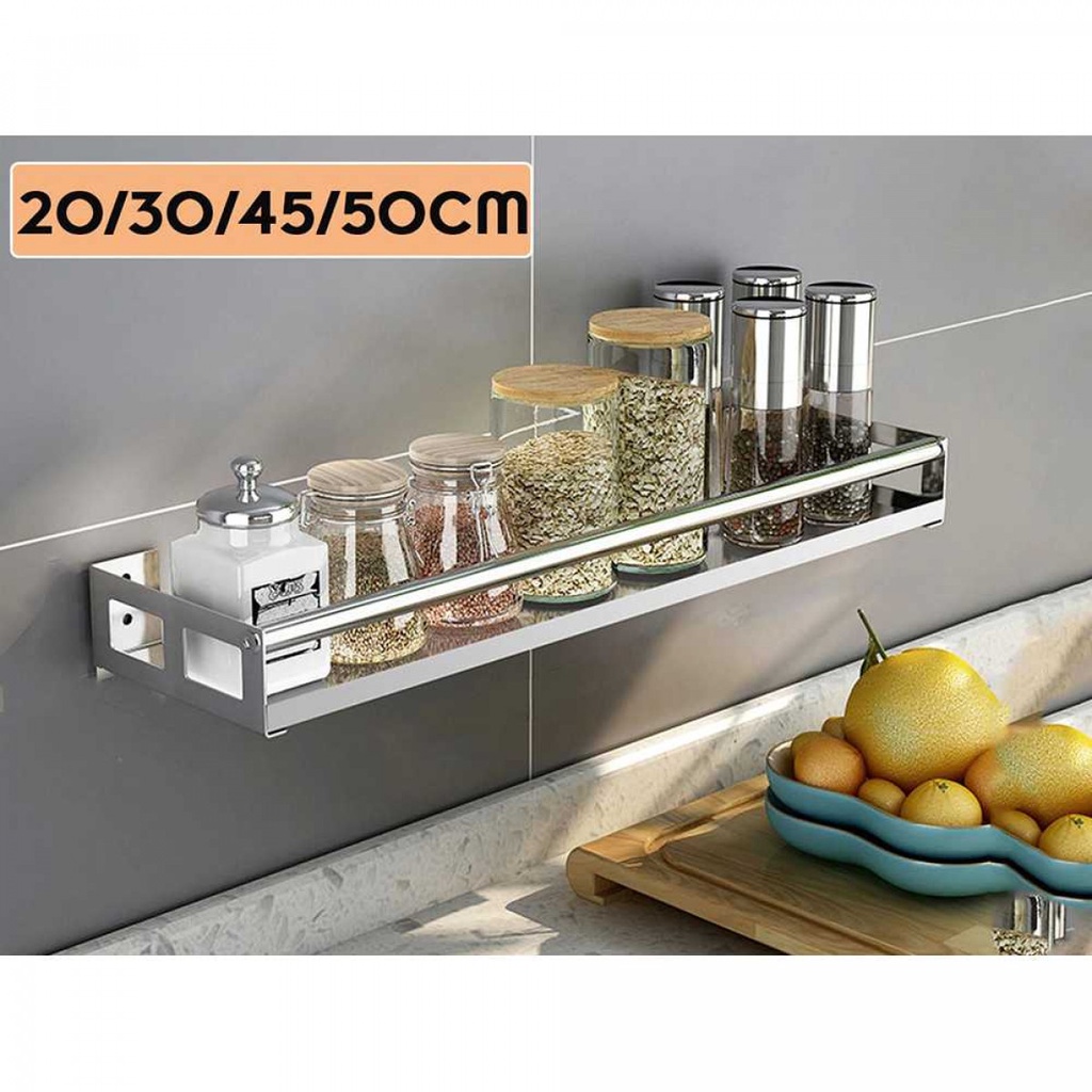 GREBON Rak Dapur Ambalan Gantung Wall Mounted Stainless Steel