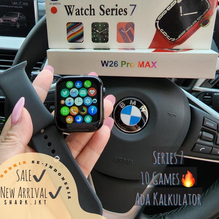Stok Terbaru (Ori Bergaransi) SmartWatch Series 7 T500+ Pro /T55+Pro Hiwatch Smartwatch Layar Sentuh