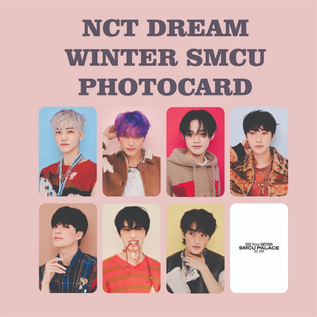 PHOTOCARD 2022 WINTER SMTOWN SMCU PALACE