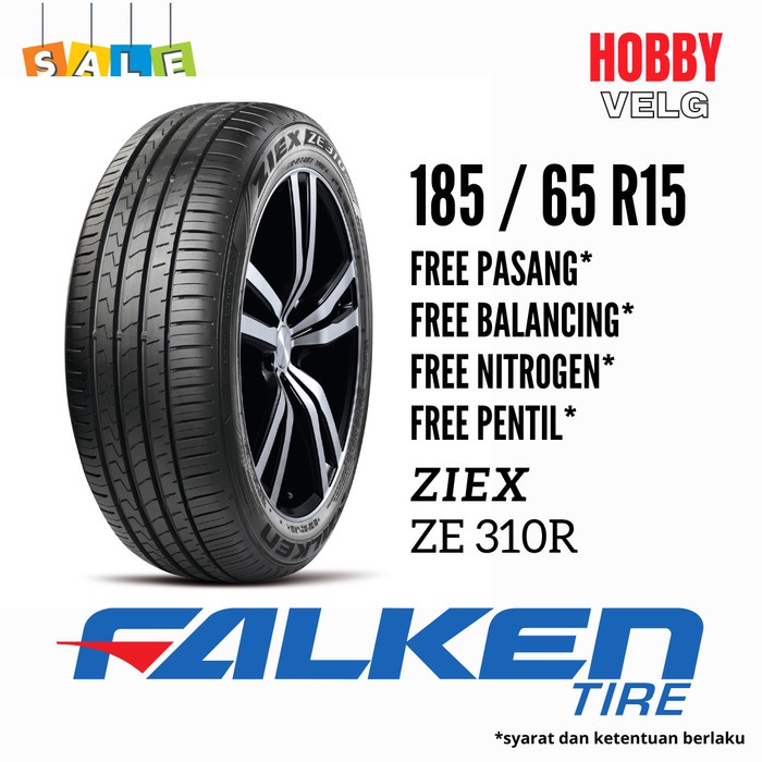 BAN MOBIL FALKEN ZIEX ZE 310R 185 / 65 R15