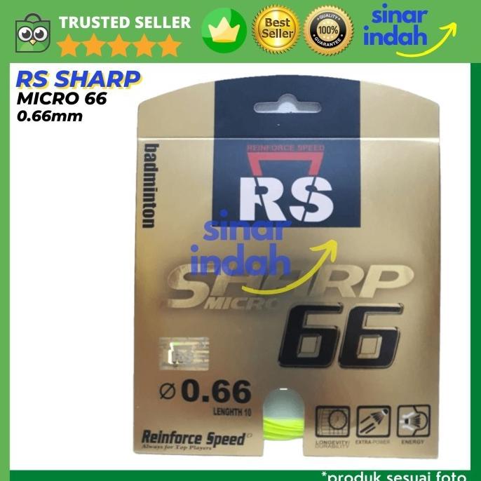 Senar Badminton RS SHARP MICRO 66 Original / Senar Raket Badminton