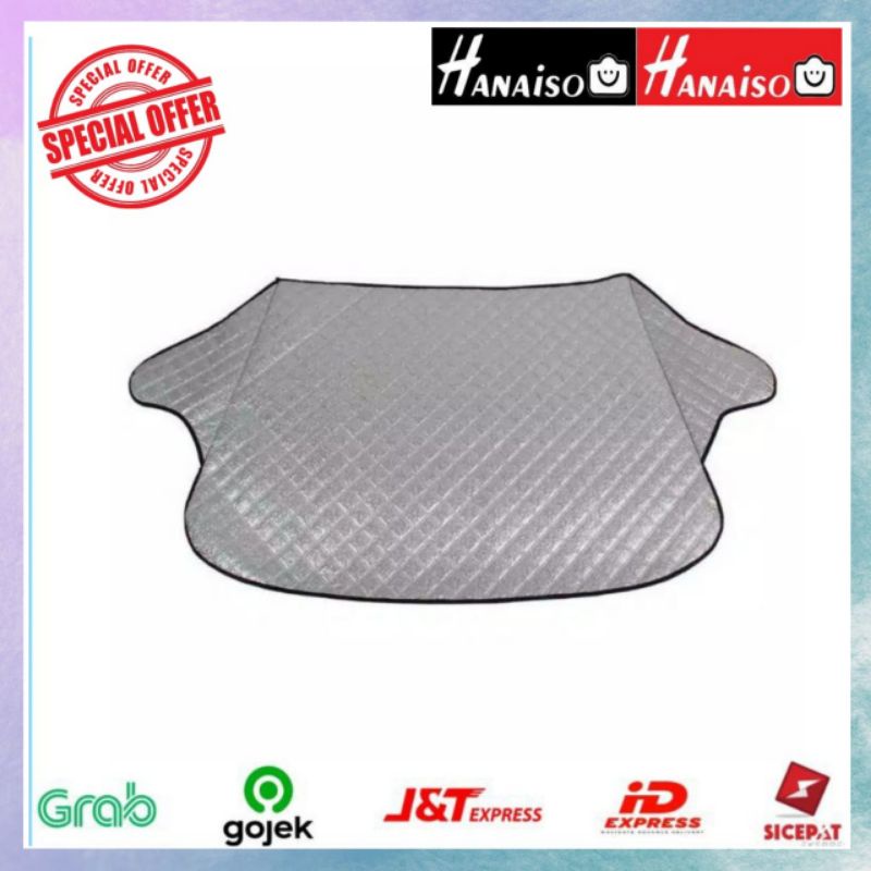 Medan Termurah Hanaiso Pelindung Kaca Depan Mobil Dashboard XL| Penutup kaca Mobil | Anti Panas UV Peredam Panas Mobil Sun Shield Shade Perlengkapan Mobil Bahan Tebal Water Proof Penyedot Debu Perlengkapan Aksesoris Mobil