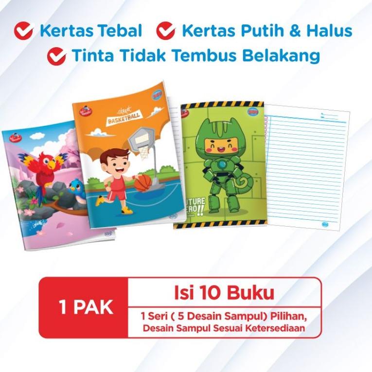 

➔ ( ISI 10 ) BUKU TULIS SIDU ISI 38 LEMBAR ・