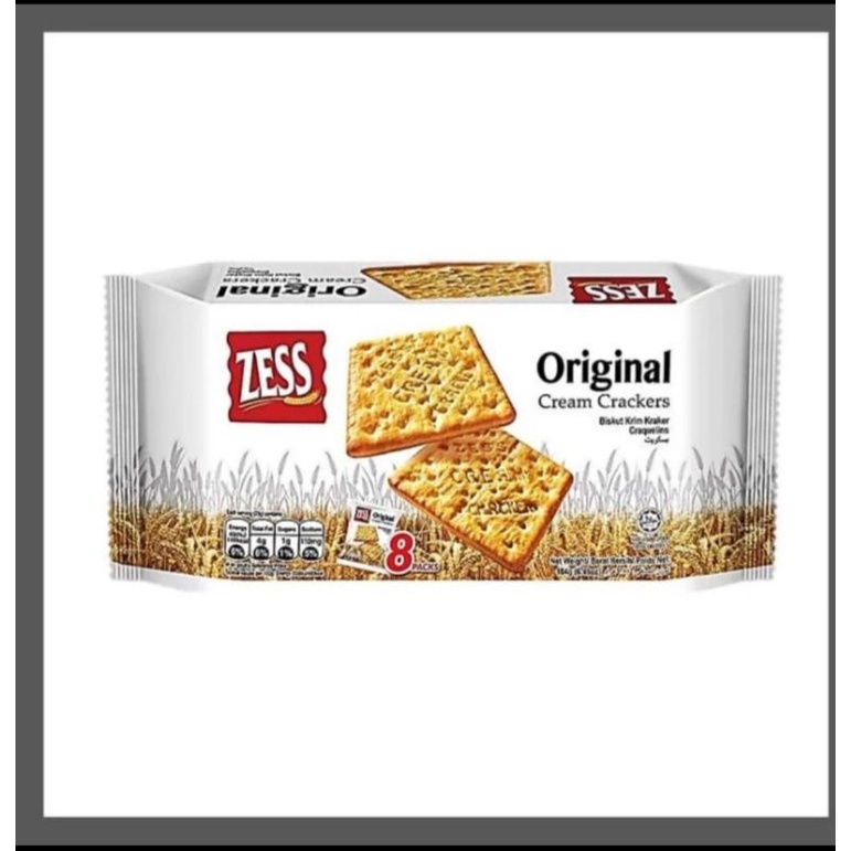 

BISKUIT KRIM KRAKER | ORIGINAL CREAM CRACKER ISI 8 Pack 184 Gram.