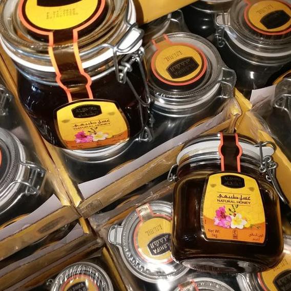 

ヒ Madu Alshifa 1kg 1000 Gram Natural Honey / Al Shifa Madu Import Arab Saudi ㅽ