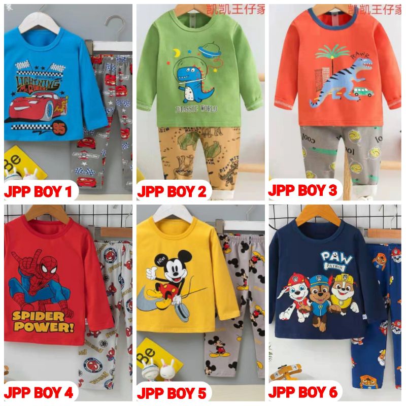 SETELAN ANAK PIYAMA ANAK IMPORT SIZE JUMBO UMUR 10 THN - 13 THN