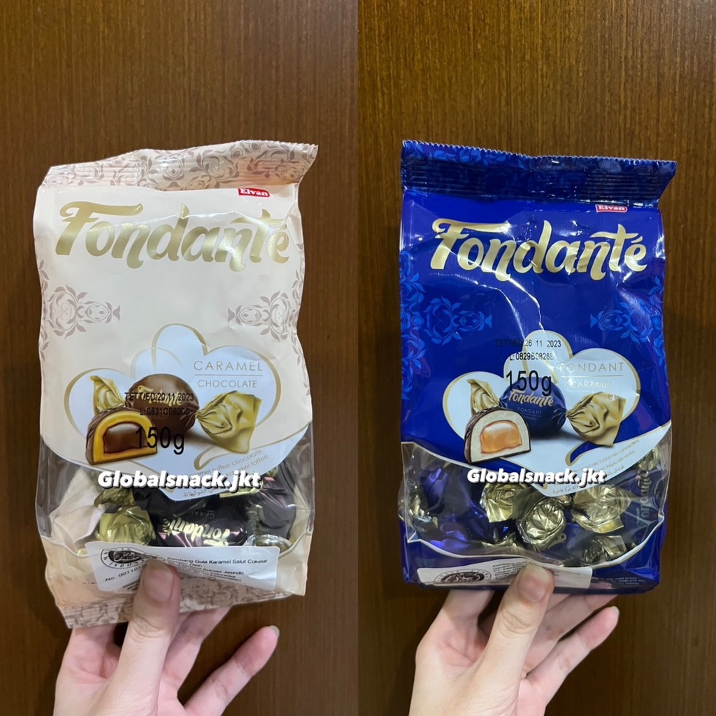 

[150gr] ELVAN FONDANTE CARAMEL CHOCOLATE / FONDANT CARAMEL