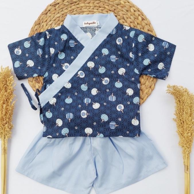 Naro Kimono Set anak / baju bayi laki laki