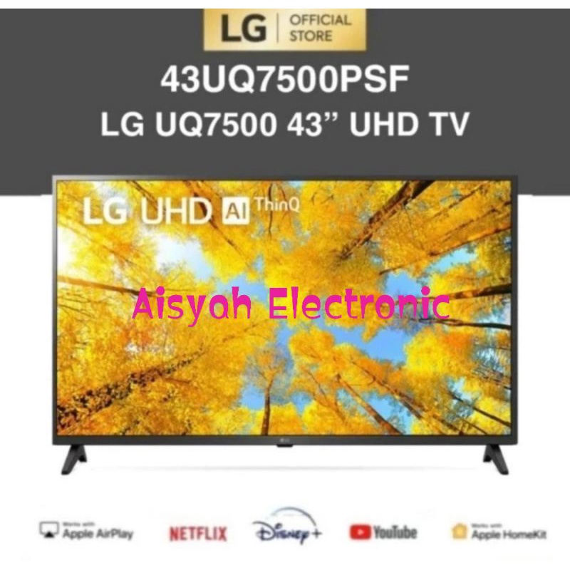 SMART TV LG 43UQ7500 43 INCH UHD 4K