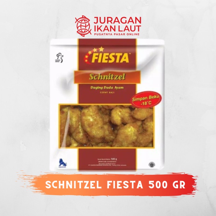 

Schnitzel Daging Dada Ayam Fiesta - 500 Gram