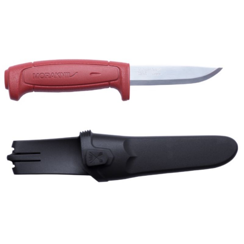 Morakniv Basic Pisau Outdoor Hiking Camping Bushcraft Carbon