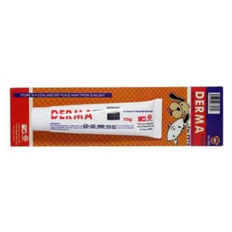 Derma cream saleb jamur kucing anjing kelinci