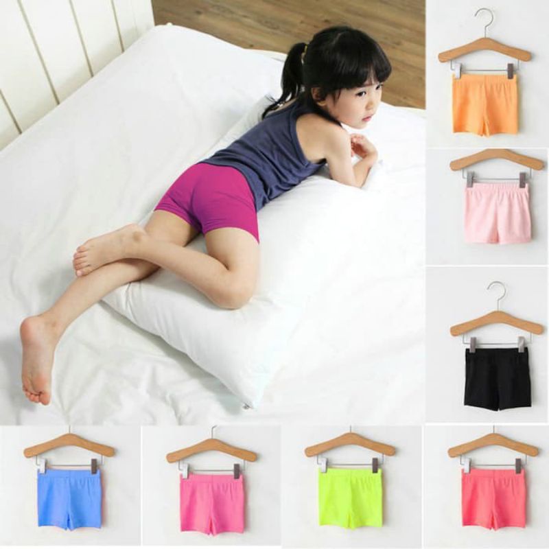Celana Short Street Hot Pants Legging Short Pants Dalaman Anak