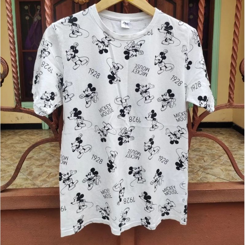 Kaos AOP Disney Mickey Mouse - Kaos Thrith Pria Wanita