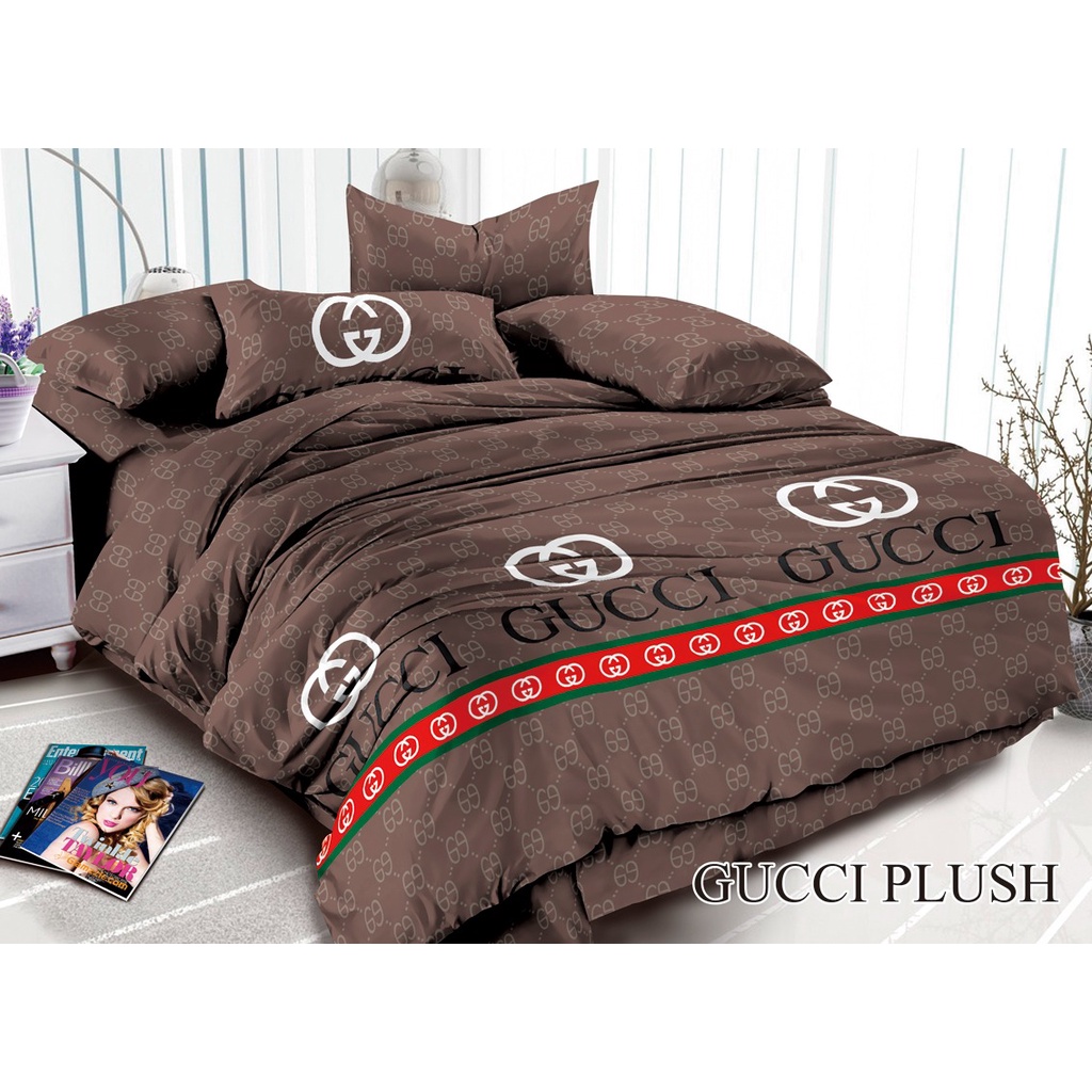 Sprei Micro Homemade GC Plush Coklat &quot;PREMIUM&quot; Disperse ukuran 90 100 120 140 160 180x200 &amp; 200