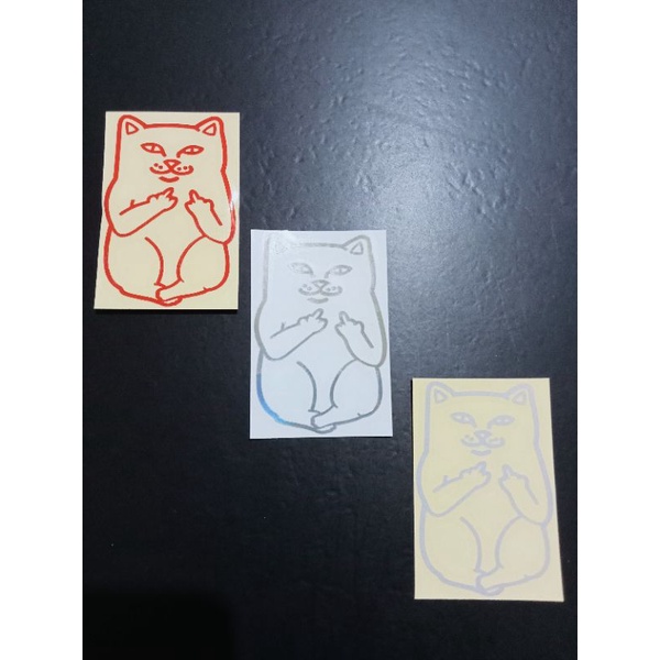 

sticker carakter full kucing cutting