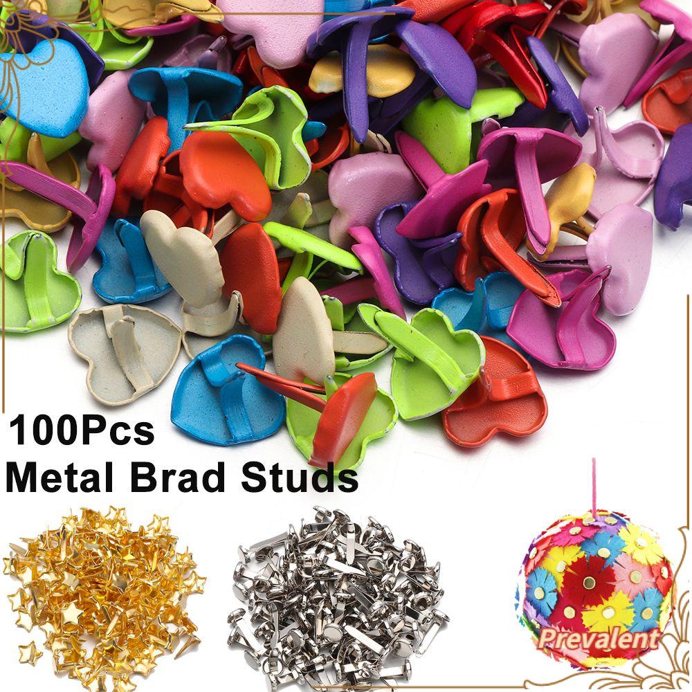 Preva Plated Brads Mini Brads DIY Scrapbooking Splitpin Paku Buatan Tangan Craft