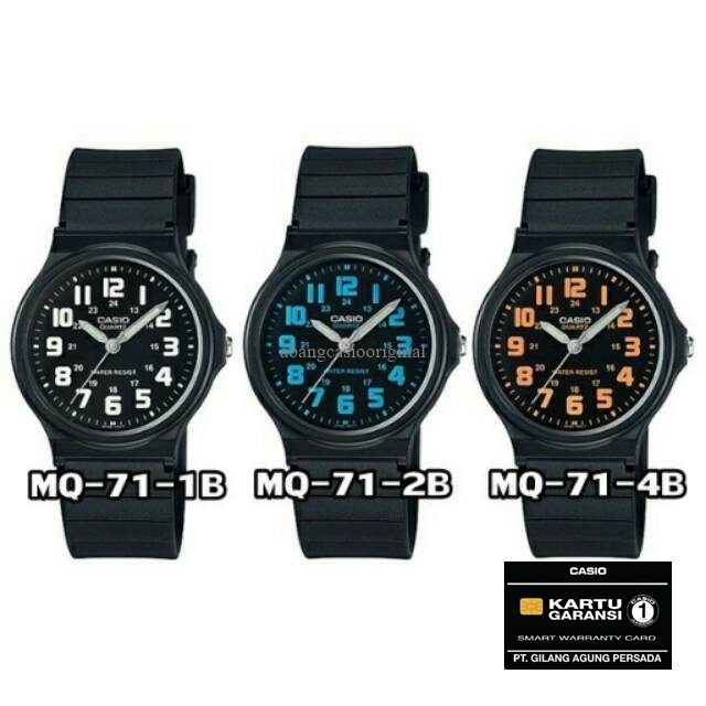 JAM TANGAN Casio MQ - 71 MQ-71 MQ 71 Original Resmi