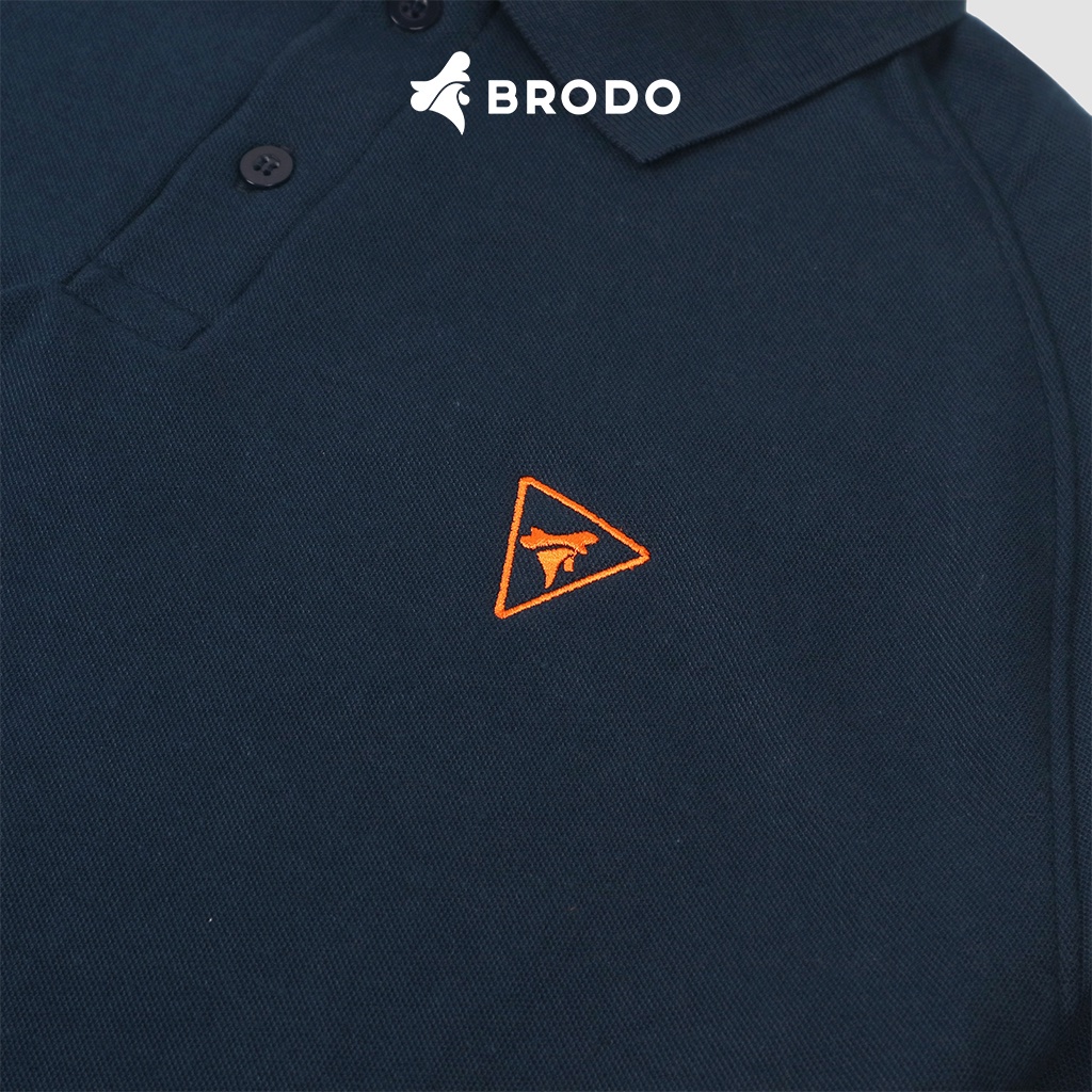 BRODO - Active Polo Shirt Navy Size S