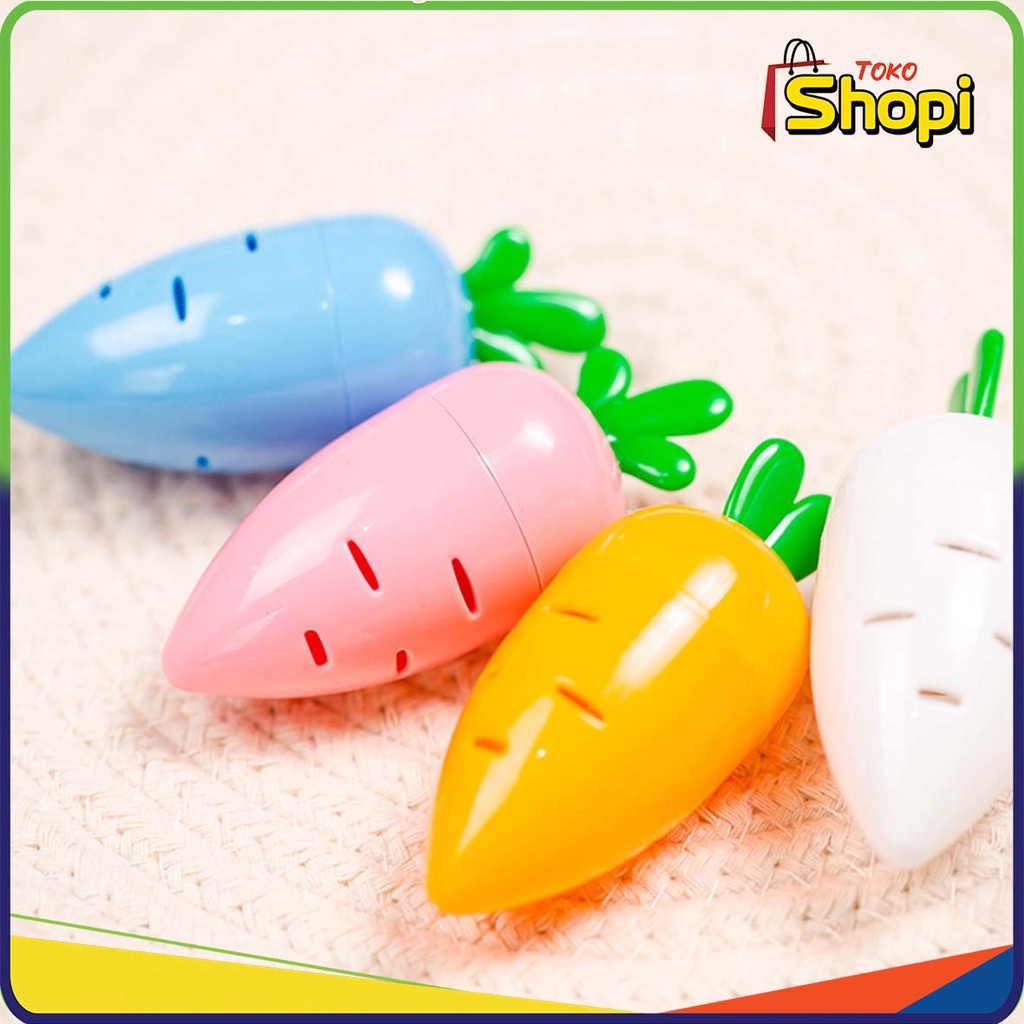 

Peraut Pensil Motif Wortel Rautan Karakter Wortel Carrot Pencil Shaperner 761