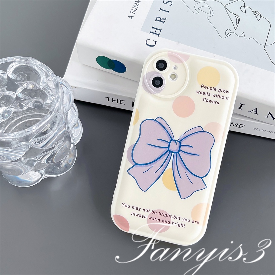 Samsung A04 A34 A54 A04s A12 A13 A03 A23 M23 A53 A52s A33 A73 A03s A02 A22 A52 A72 A32 A51 A71 A50 A50s A30s A21s A31 M53 A20 A30 A11 Ikatan Simpul Lucu Love Phone Case TPU Soft Cover