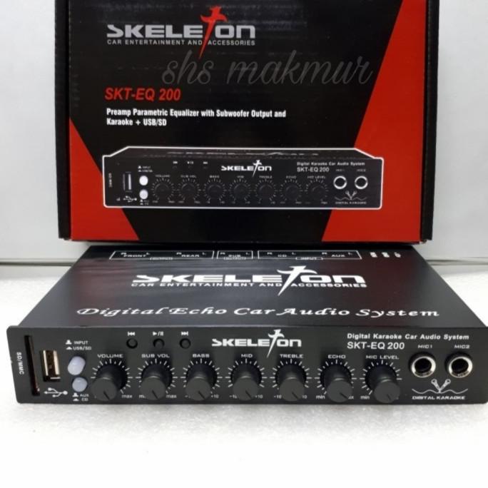PRE AMP PARAMETRIK SKELETON SKT-EQ 200 ORIGINAL