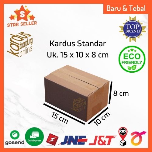 

Kardus Kotak Dus Packing Kecil Mini Gift Box Polos Uk. 15x10x8 cm BFlute Tebal 3 mm