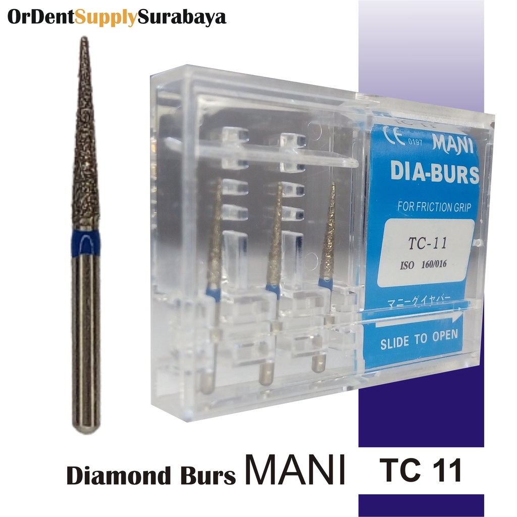 Bur diamond mani bur TC11