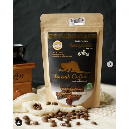 KOPI LUWAK BANYUATIS 100gr &amp; 150gr ASLI BALI
