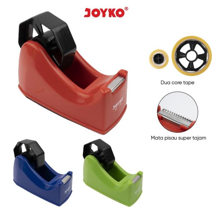 

Tape Cutter Tape Dispenser Pemotong Pita Perekat Joyko TC-114