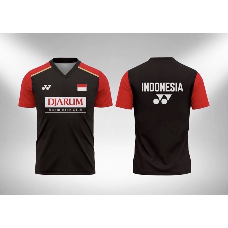 Kaos Jersey Badminton Indonesia 2021-2022 Grade KW