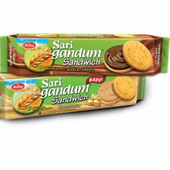 

㋿ Roma Sari Gandum Sandwich 115g ₨