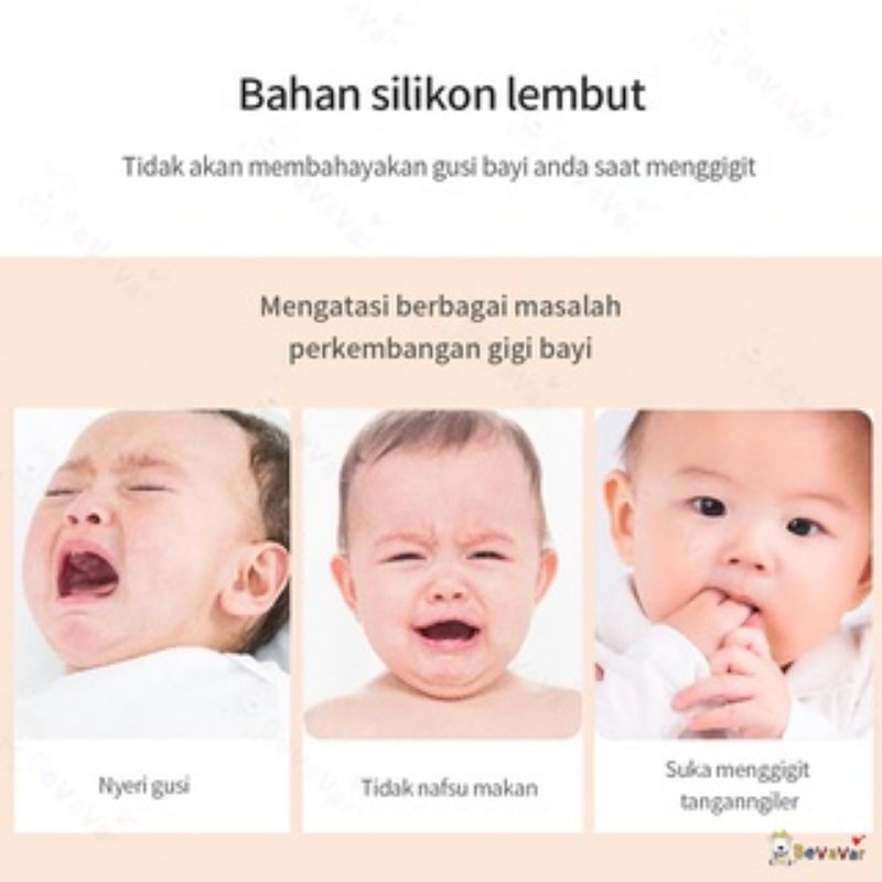 Teether Jerapah mainan gigitan bayi bentuk jerapah