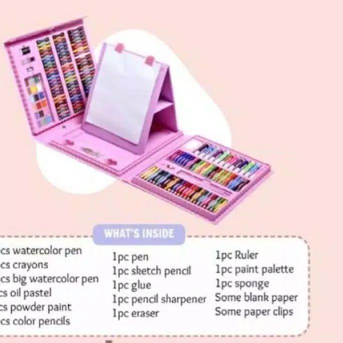

Grosir [AGS] Crayon Set 208pcs /Krayon Mewarnai Anak 150pcs RT4,