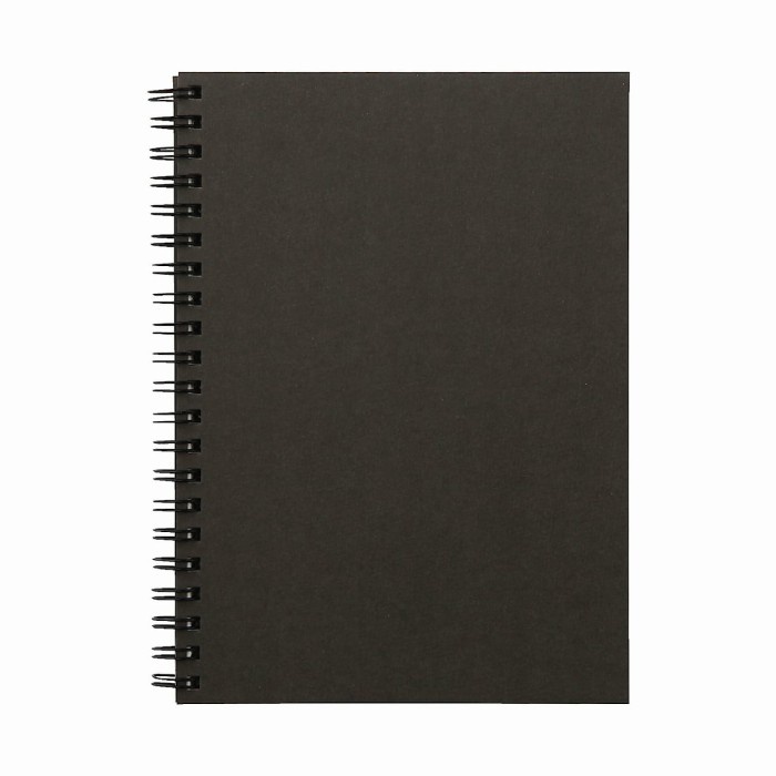 

Pad Muji -Double Ring Notebook 80Sheets Buku Catatan Polos