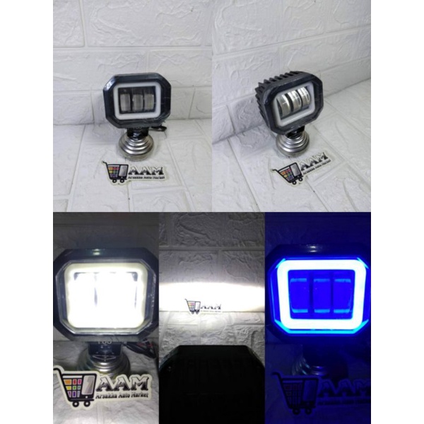 LAMPU TEMBAK CWL  3 MATA 30WATT KOTAK BULAT
