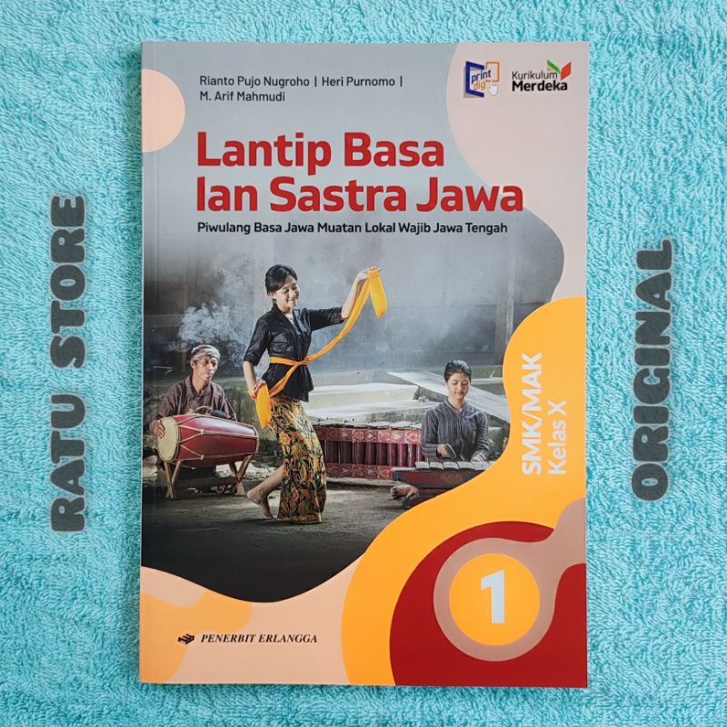 Jual Buku Kurikulum Merdeka Lantip Basa Lan Sastra Jawa SMK Kelas 10 11 ...