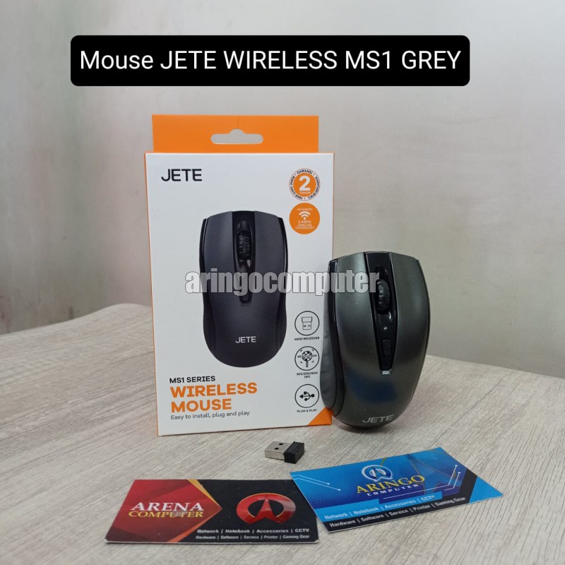 Mouse JETE WIRELESS MS1 GREY