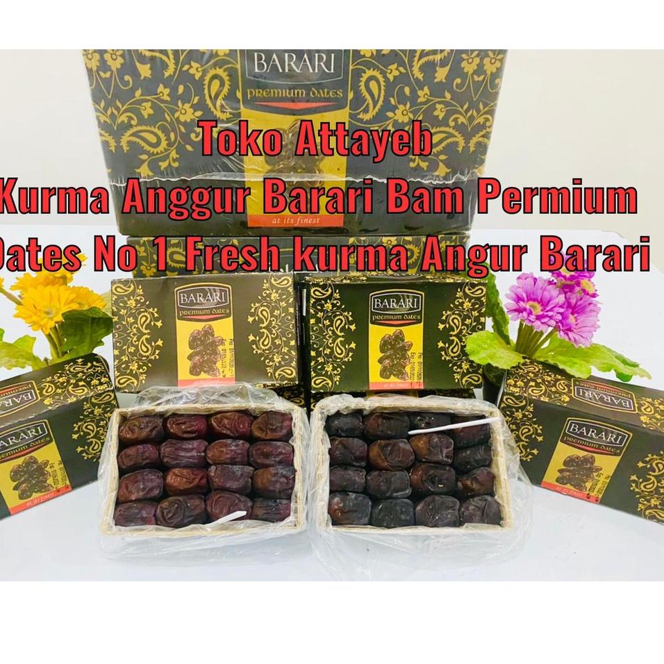 

NEW PRODUCT Kurma BAM BARARI 600gr Kurma Anggur Madina 500gr Fresh Asli Arab Saudi Tinggi Serat Daging Tebal & Bagus Untuk Pencernaan ♘ 883