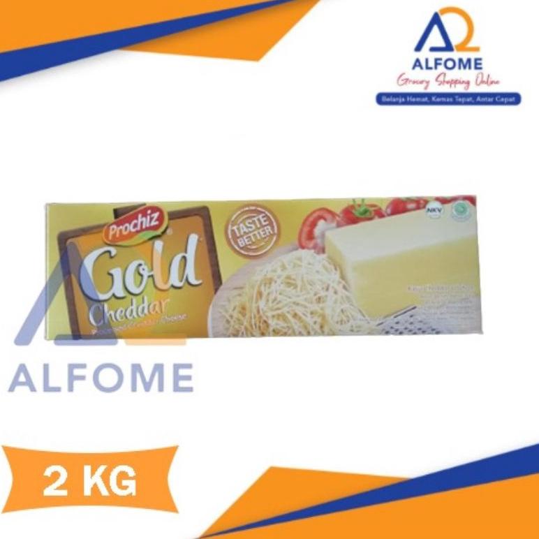 

[KODE 96GWZ] Keju Prochiz Gold Cheddar 2Kg Meriah & Berkualitas !!!