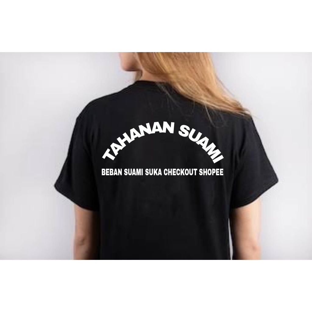 MYSTIQUE.ID-BAJU KAOS TAHANAN SUAMI T-SHIRT LUCU DAN AESTHETIC