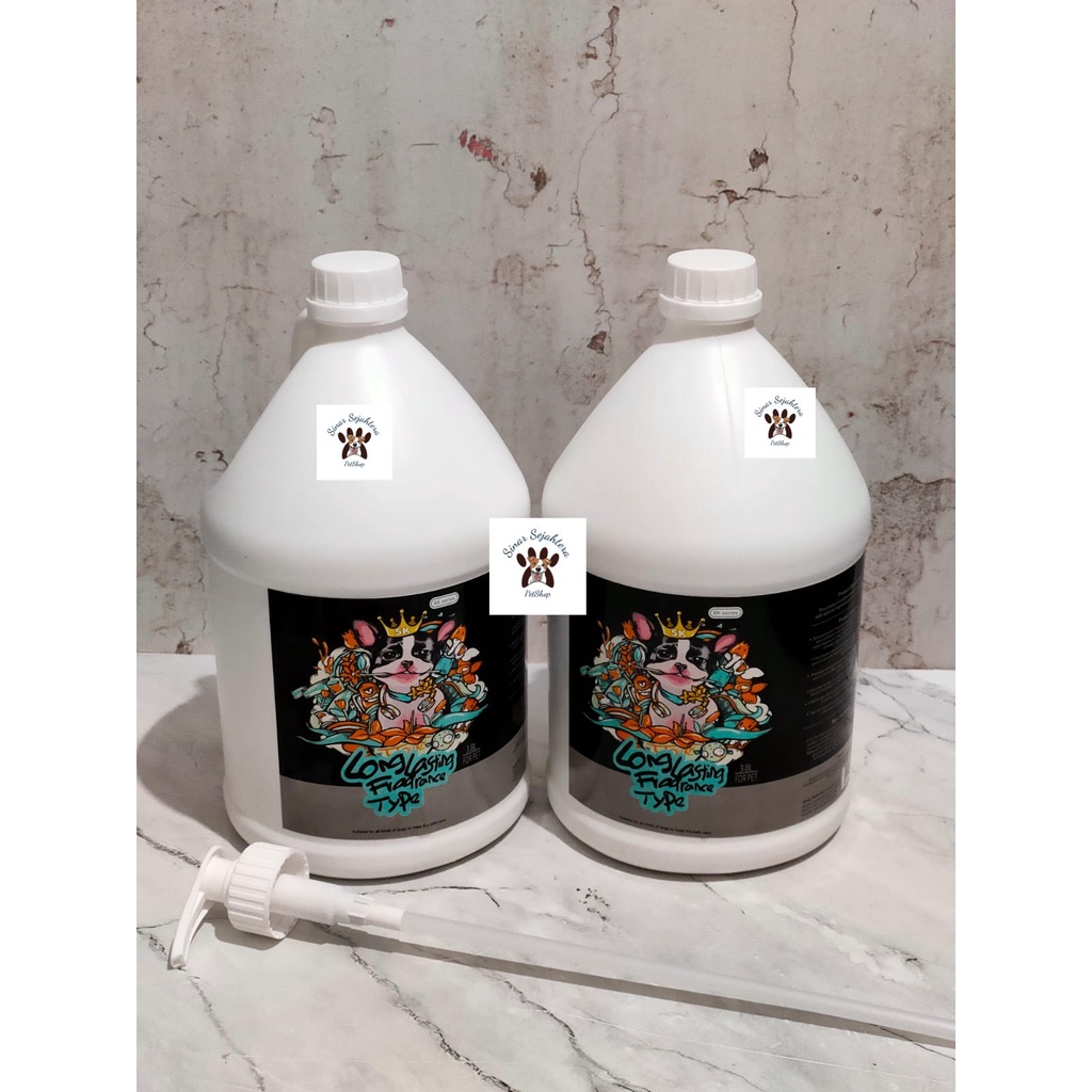6K Series - 5K Long Lasting Fragrance Type Dog Shampoo - Shampo 3.8L