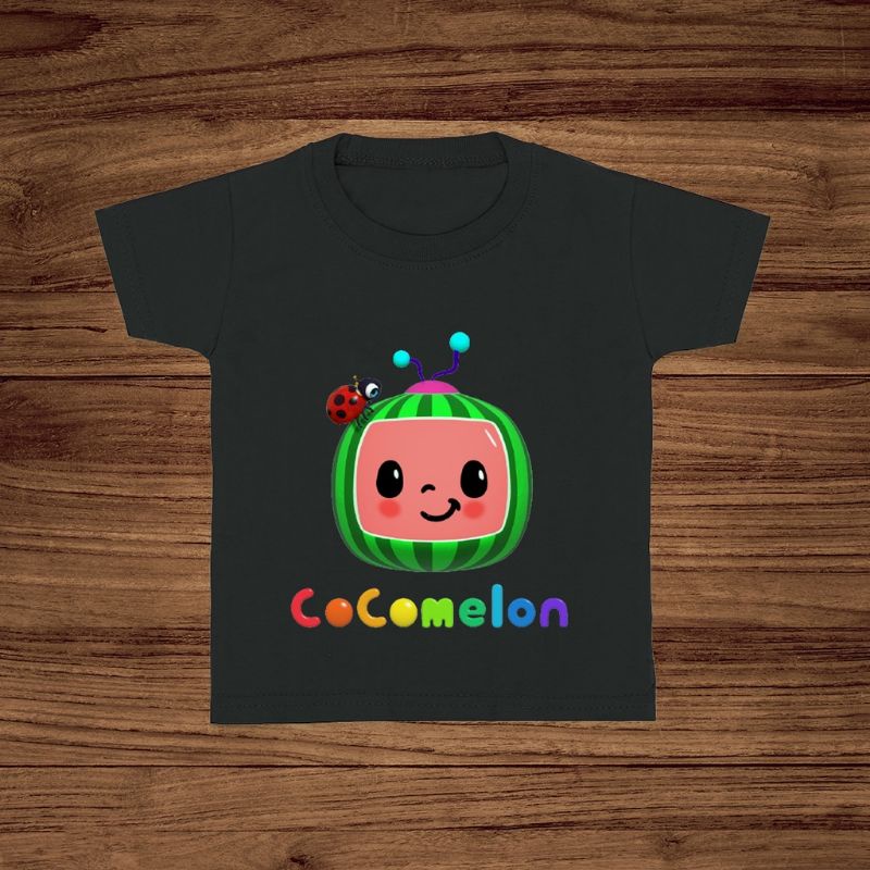 Baju Kaos anak 1-12tahun motif kartun cowok cewek