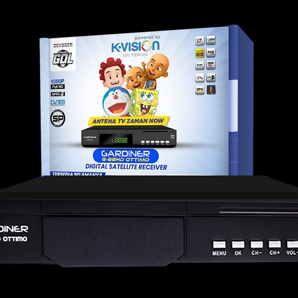 +++++] Receiver GOL K-Vision Gardiner Ottimo (gratis kaos K-Vision)