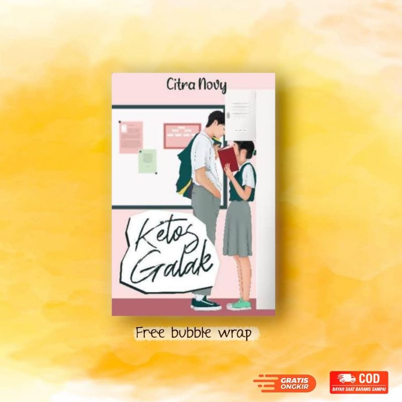 Novel Ketos Galak - Citra Novy (Buku + Special Part PDF)