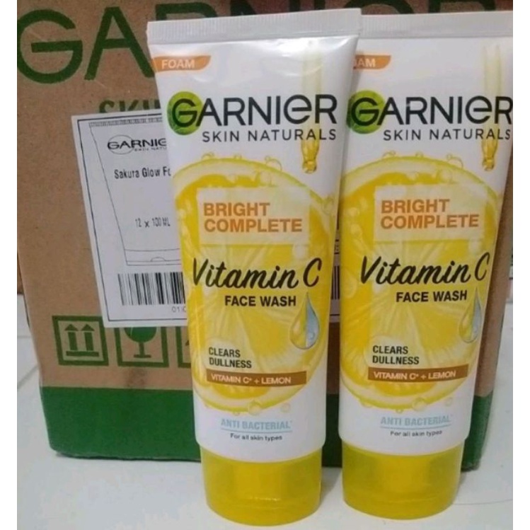 Jual Garnier face wash vitaminC garnier vitc garnier facial foam