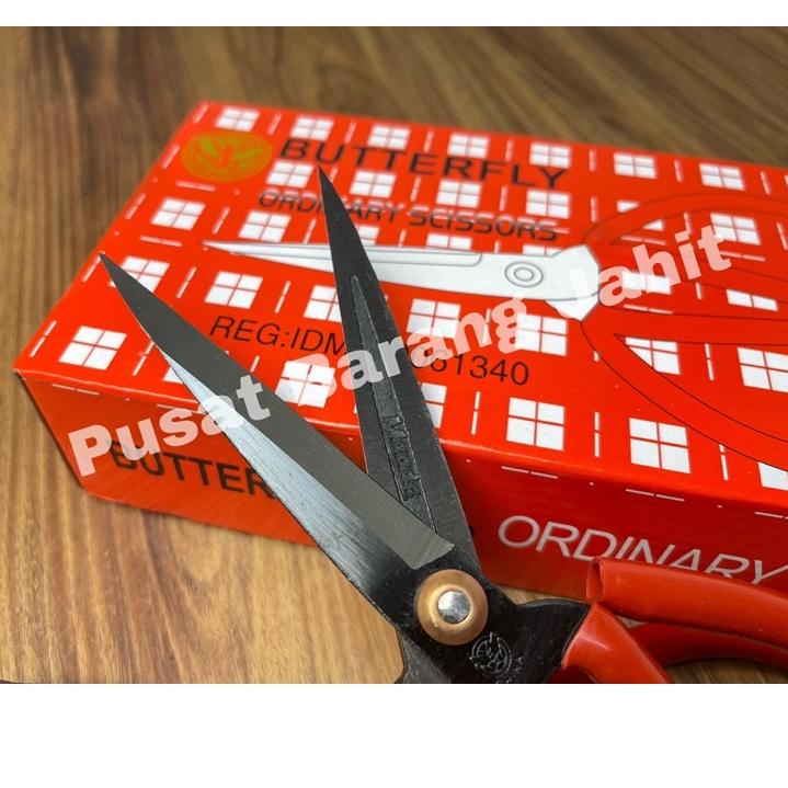 

[PRODUK QLL9E] Gunting Kodok Merah Butterfly Maoda (Bahan kain) 8TI