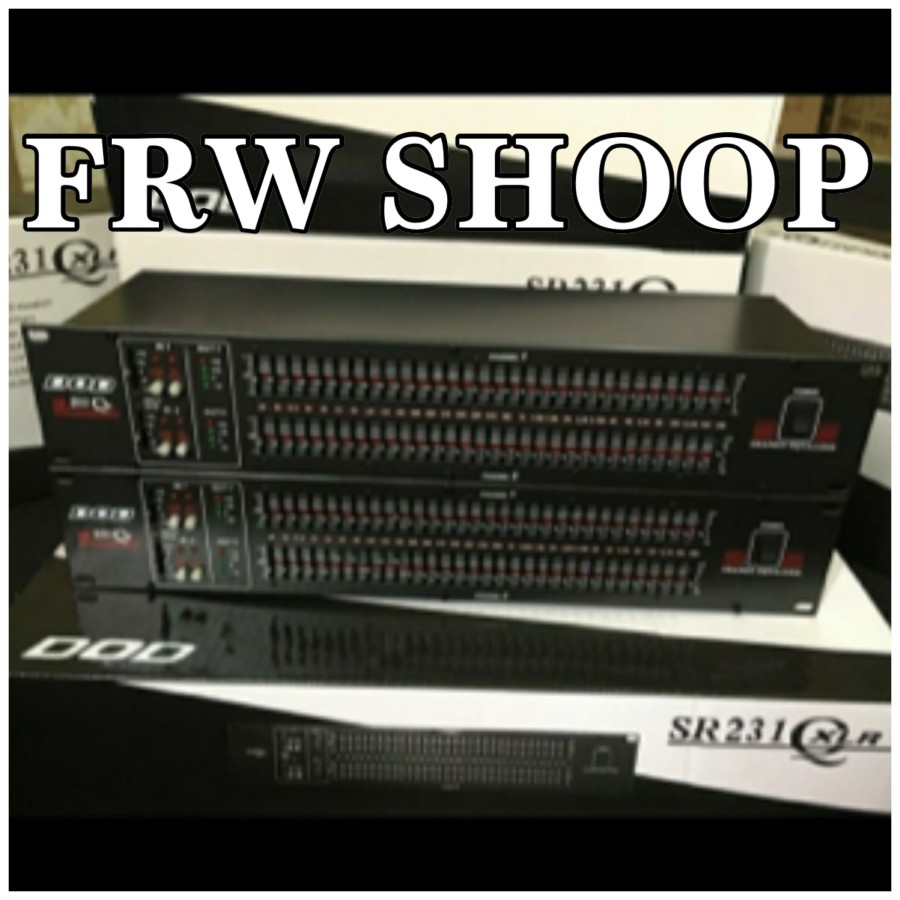 EQUALIZER DOD SR 231 / DOD SR231 QX / DOD SR 231 QX (31 channel) HIGH QUALITY