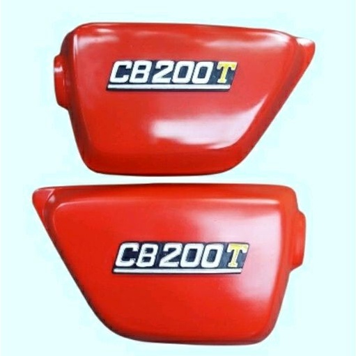 bok aki tutup aki honda cb200 cb200t CB200 T side cover honda cb200 cb200t