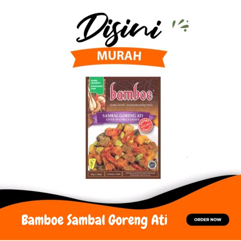 

bamboe bumbu instan sambal goreng ati